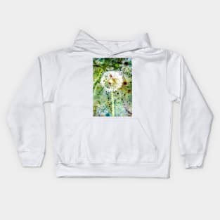 Springtime dandelion Kids Hoodie